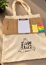 30 Kits Ecológico - Ecobag + Bloco
