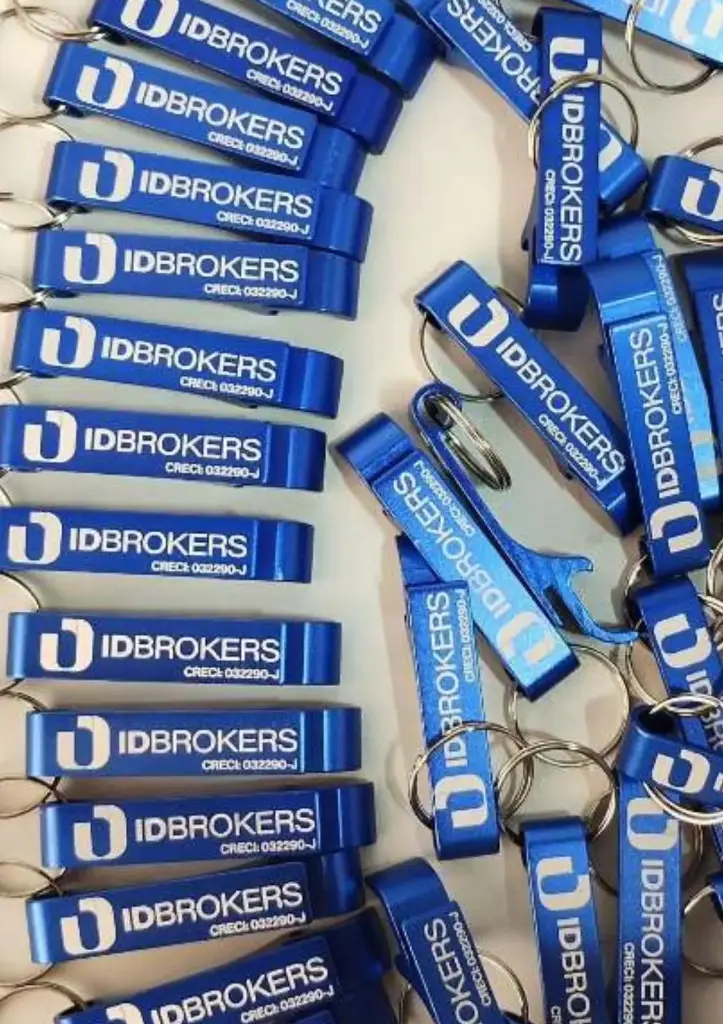 50 un Chaveiro Abridor Personalizado