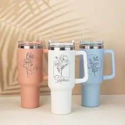 Garrafas personalizadas com gravação à laser em 4 passo